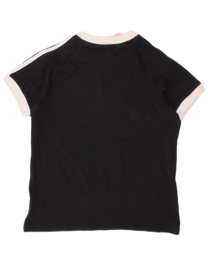 T-shirt chłopięcy ADIDAS 7-8 lat XS, czarna bawełna