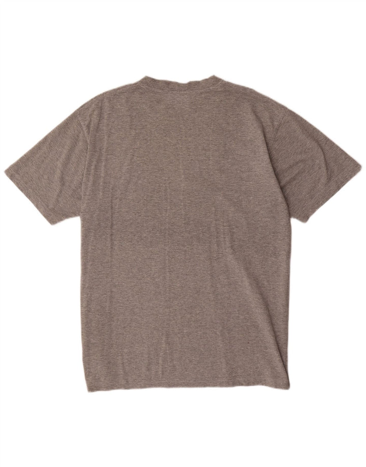 FILA Męska koszulka T-shirt XL, szara, nakrapiana