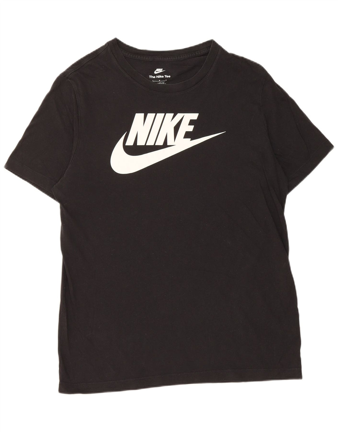 Męski T-shirt z grafiką Nike, duży, czarny, bawełniany