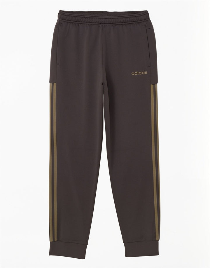 Adidas Męskie spodnie dresowe Joggery Średni szary poliester sportowy