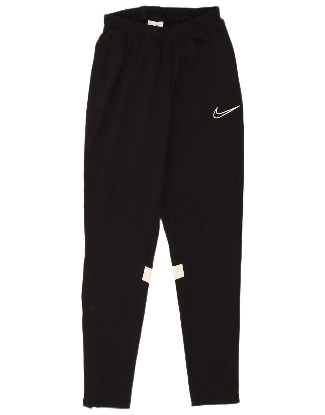 Męskie spodnie dresowe Nike Dri Fit, małe, czarne, poliestrowe bloki kolorów