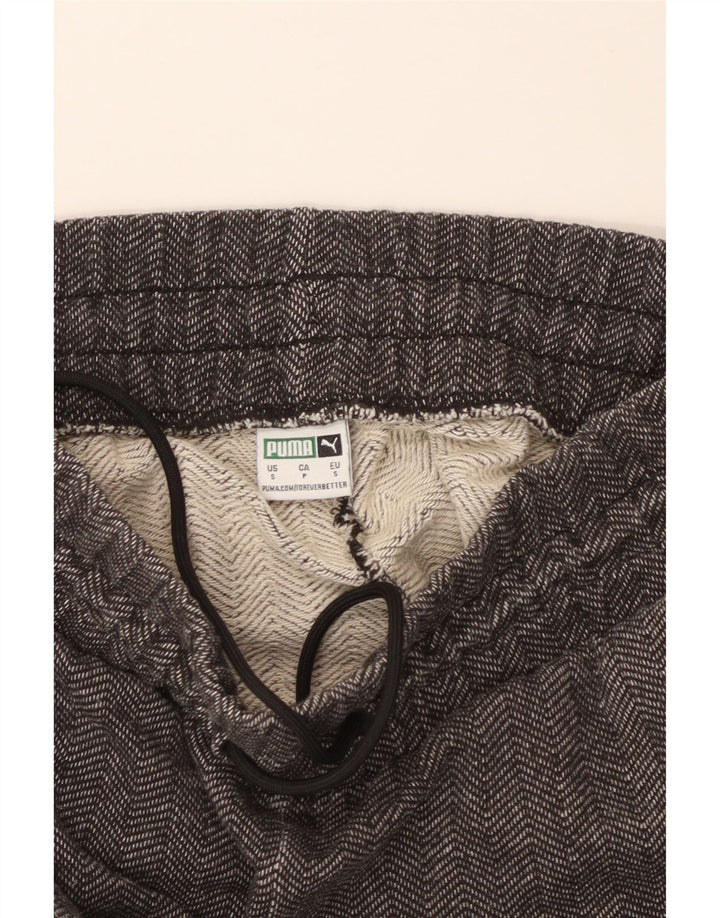 Damskie spodnie dresowe PUMA UK 10 Small Grey w jodełkę