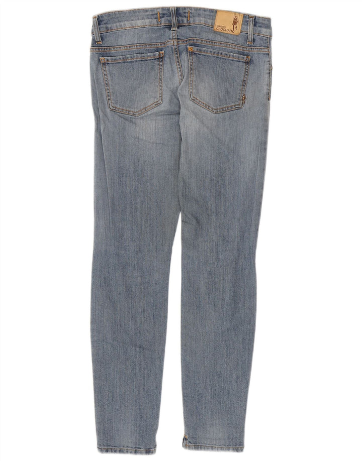 Dżinsy damskie MAISON CLOCHARD W28 L29 Niebieskie bawełniane