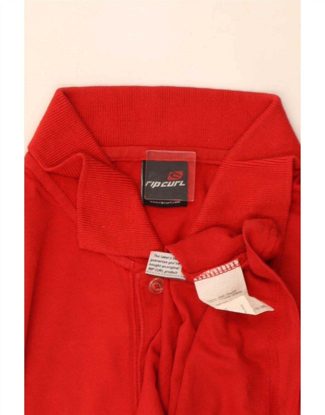Męska koszulka polo Rip Curl, mała, czerwona, bawełniana