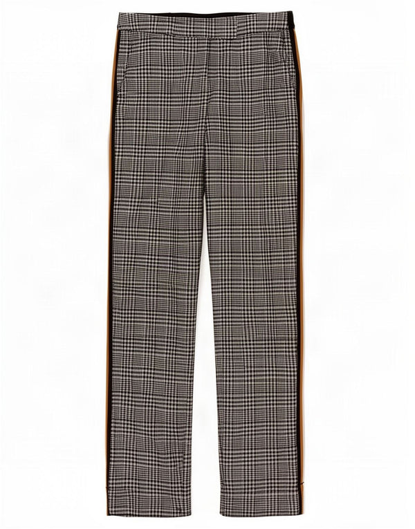 Damskie spodnie garniturowe Marks & Spencer UK 12 Medium W30 L26 Czarna krata