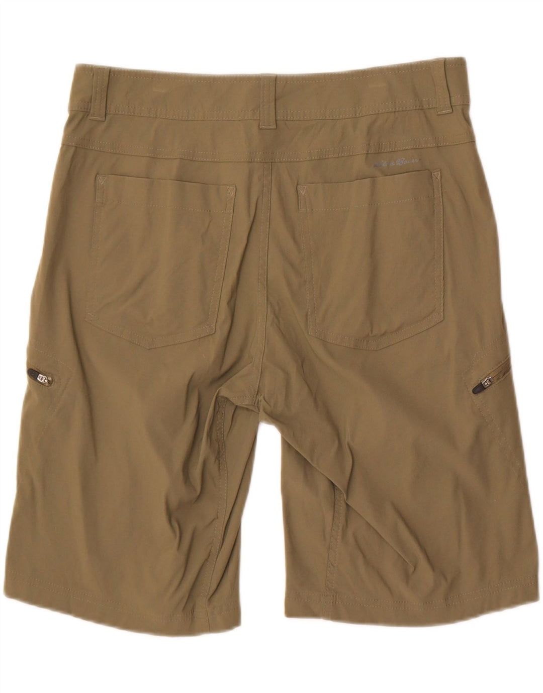 Męskie spodenki bojówki Eddie Bauer W34, duże, nylon w kolorze khaki