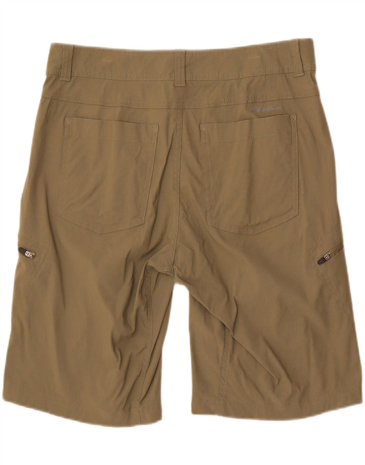 Męskie spodenki bojówki Eddie Bauer W34, duże, nylon w kolorze khaki
