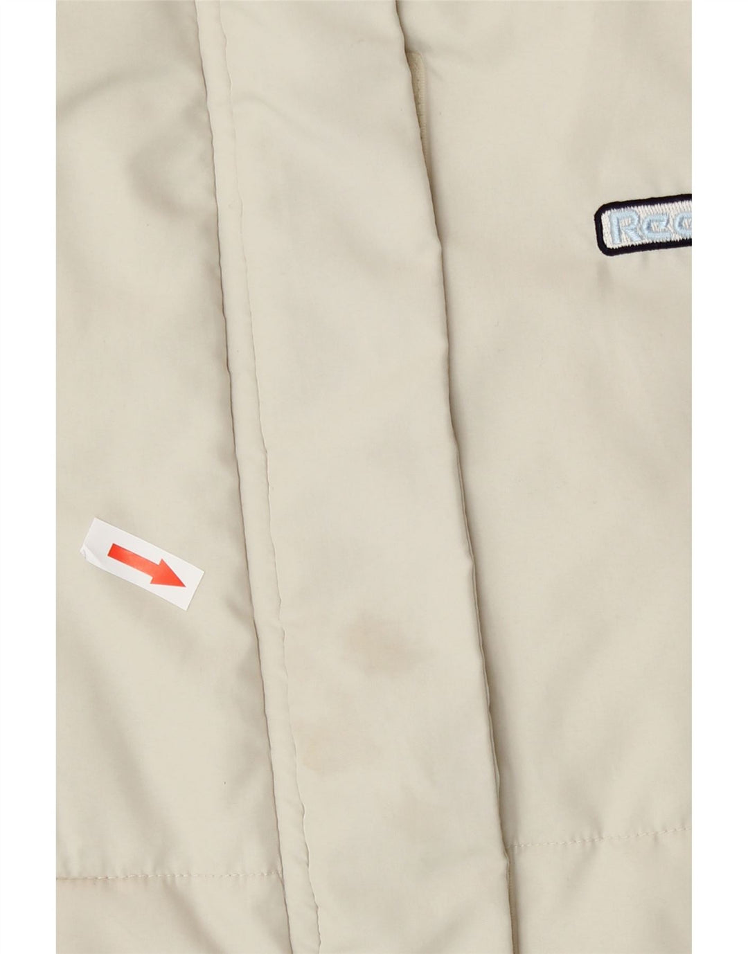 Damska wyściełana kamizelka Reebok UK 12, średni, złamany biały poliester