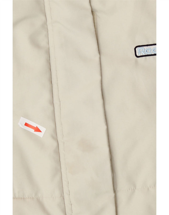 Damska wyściełana kamizelka Reebok UK 12, średni, złamany biały poliester