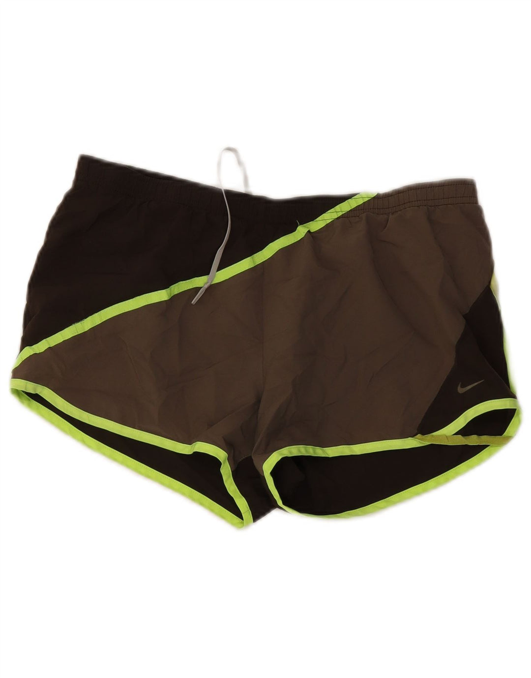 Męskie spodenki sportowe Nike Dri Fit, poliestrowe, w kolorze średniego brązu