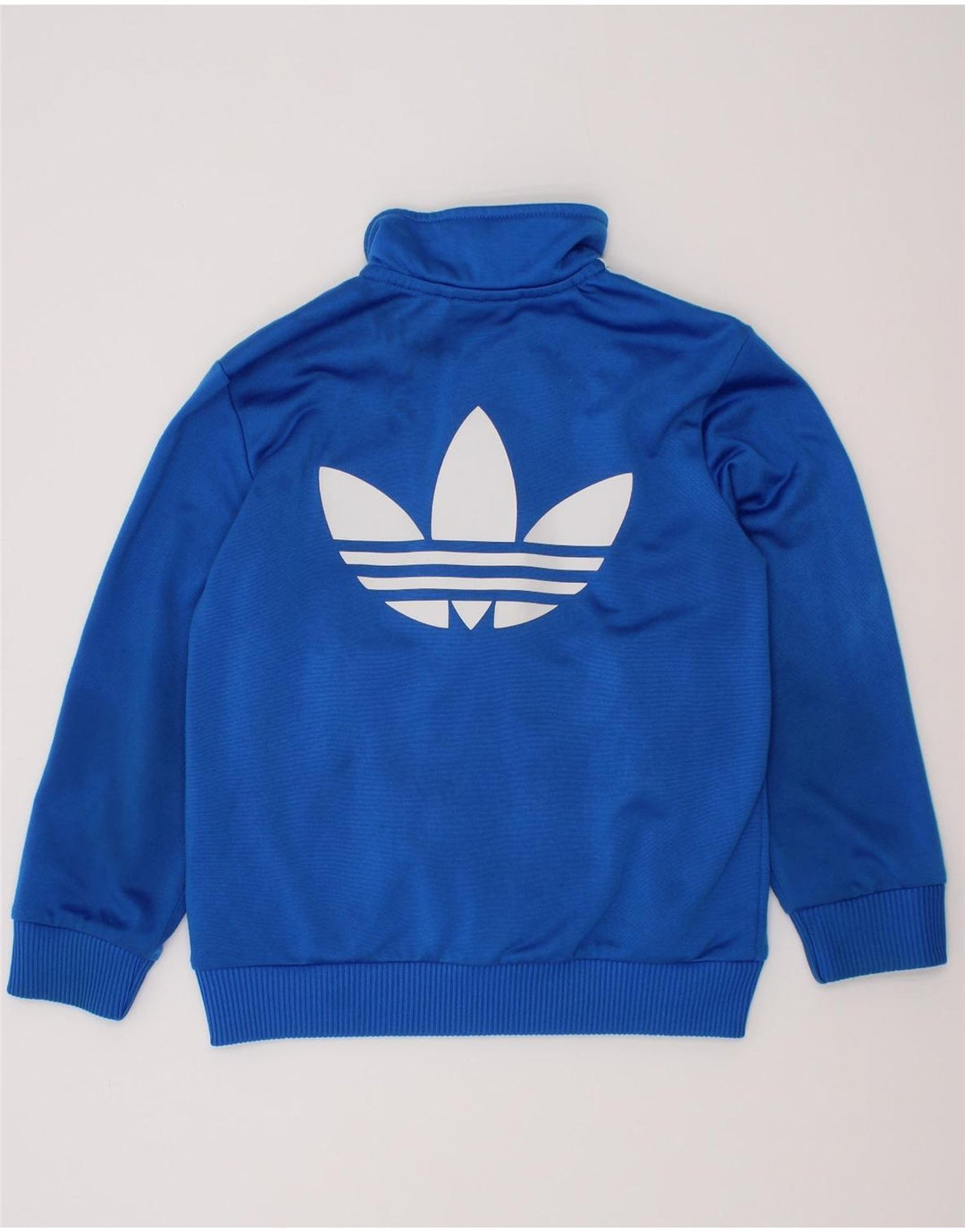 Chłopięca bluza dresowa Adidas z grafiką, 6-7 lat, niebieska, poliestrowa