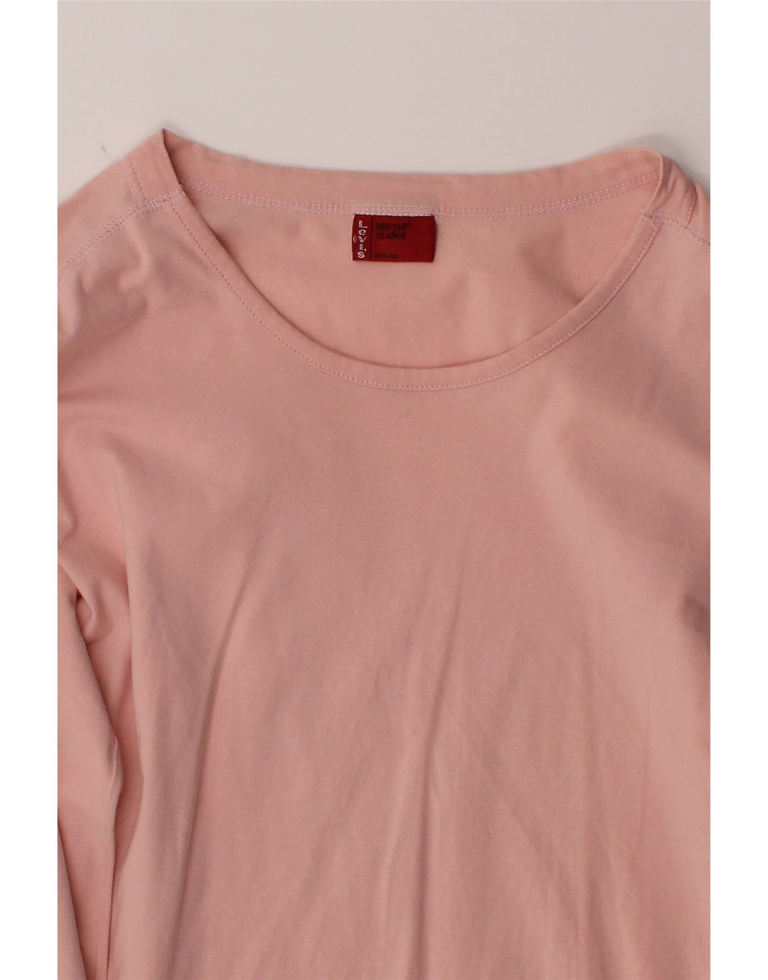 LEVI'S Womens Top Long Sleeve UK 18 XL Pink Cotton Vintage Levi's and Second-Hand Levi's from Messina Hembry 