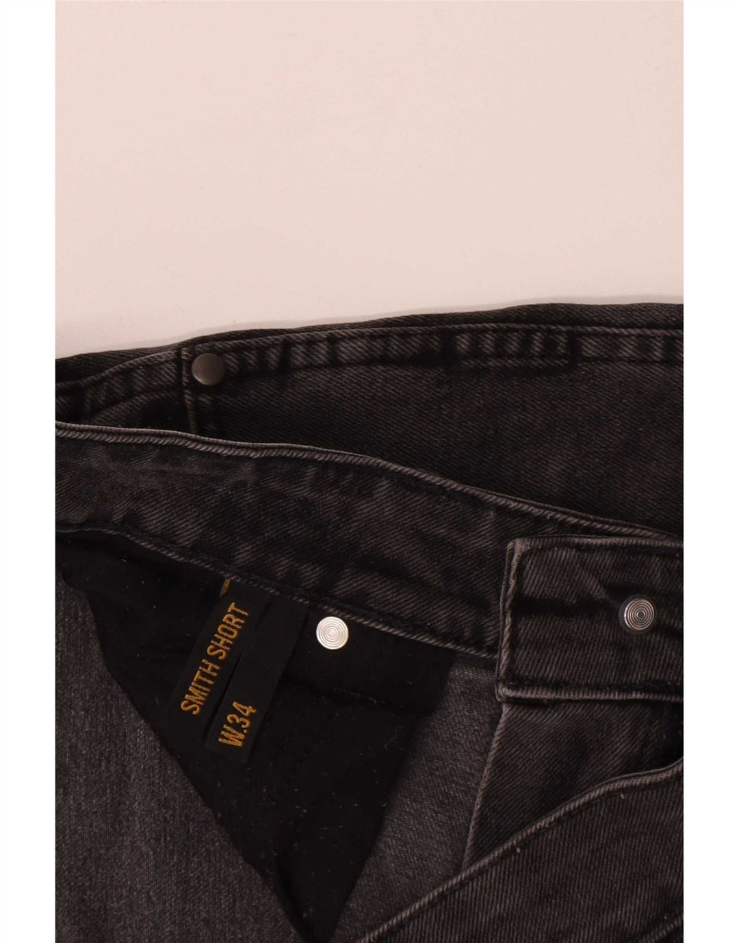 Męskie spodenki jeansowe Wrangler W34, duże, czarne
