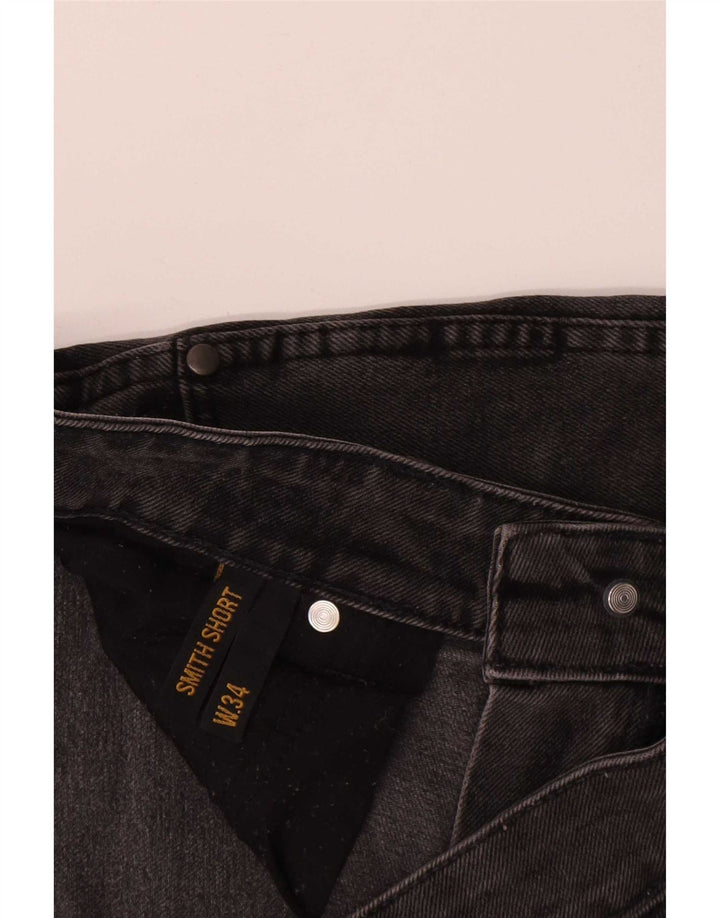 Męskie spodenki jeansowe Wrangler W34, duże, czarne