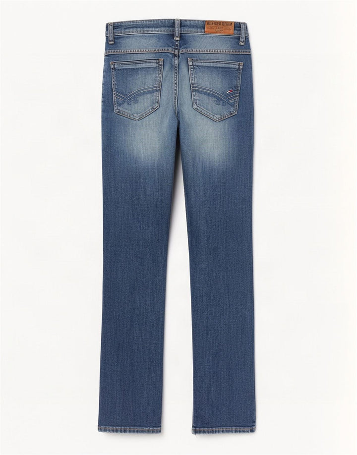 Damskie jeansy Slim Tommy Hilfiger W29 L32 Niebieskie bawełniane
