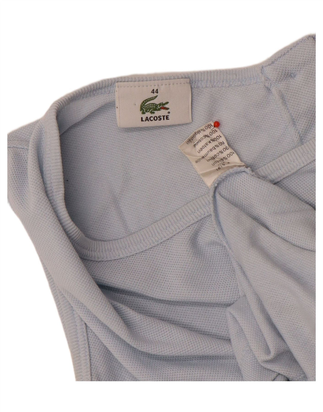 Lacoste Damska Kamizelka Top Rozmiar 44, Duża Niebieska Bawełna