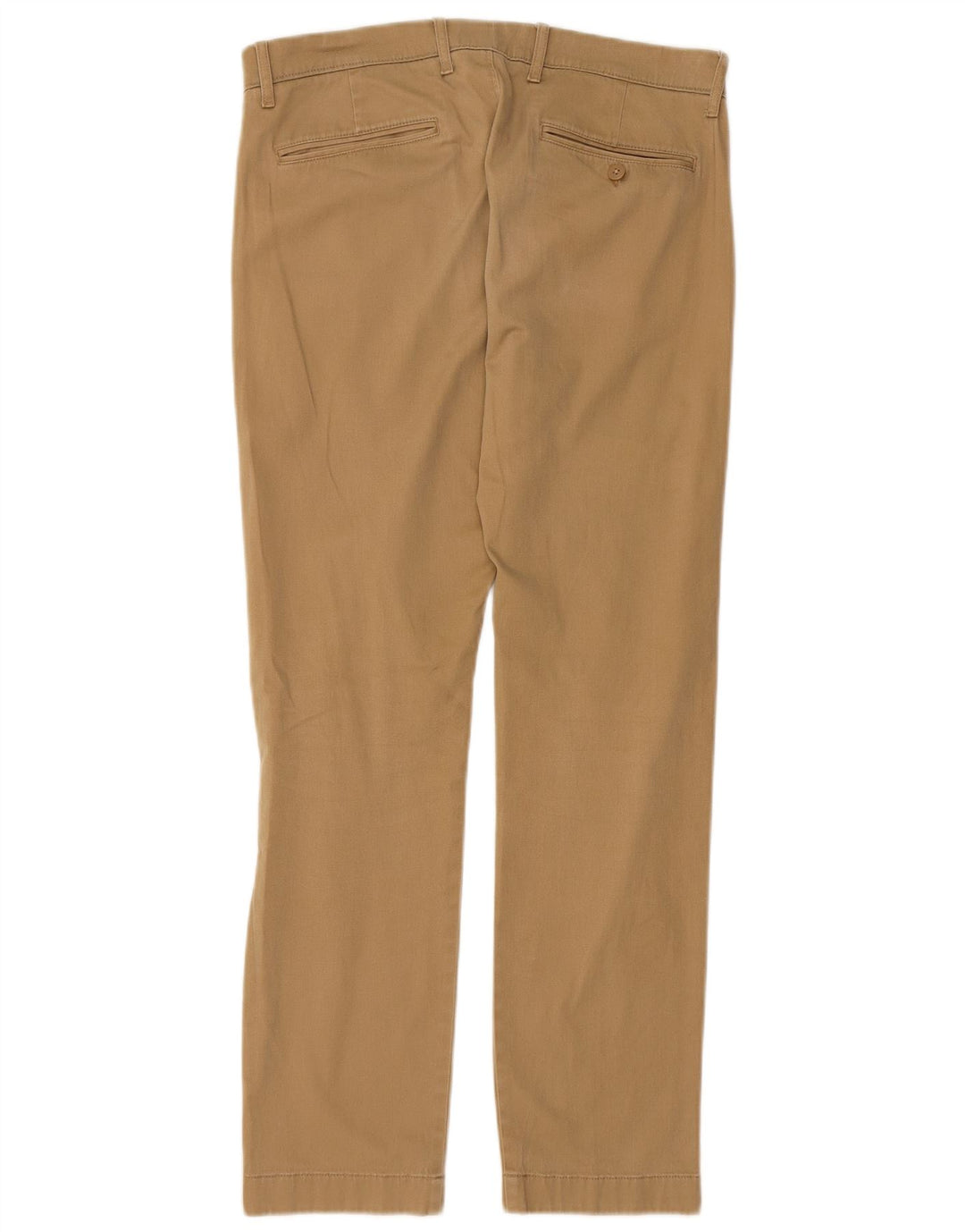 Męskie proste spodnie chino J. CREW W31 L30 Beżowa bawełna