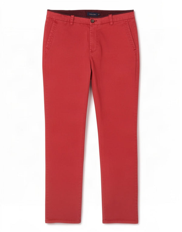 Męskie spodnie Chino Massimo Dutti EU 40 Medium W31 L34 Czerwona bawełna