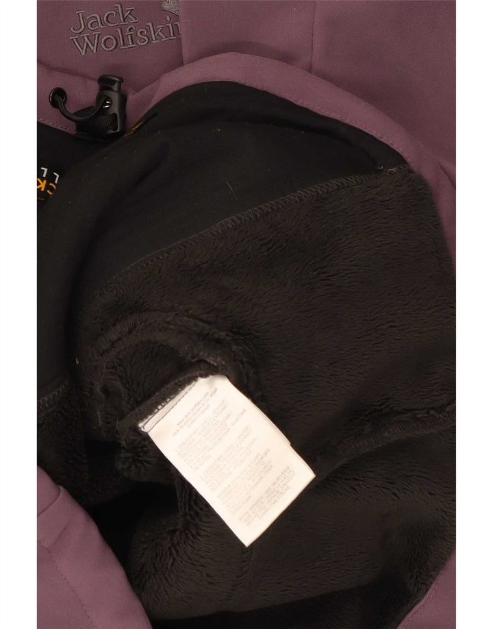 Damska kurtka wiatrówka Jack Wolfskin UK 8, mały, fioletowy poliester