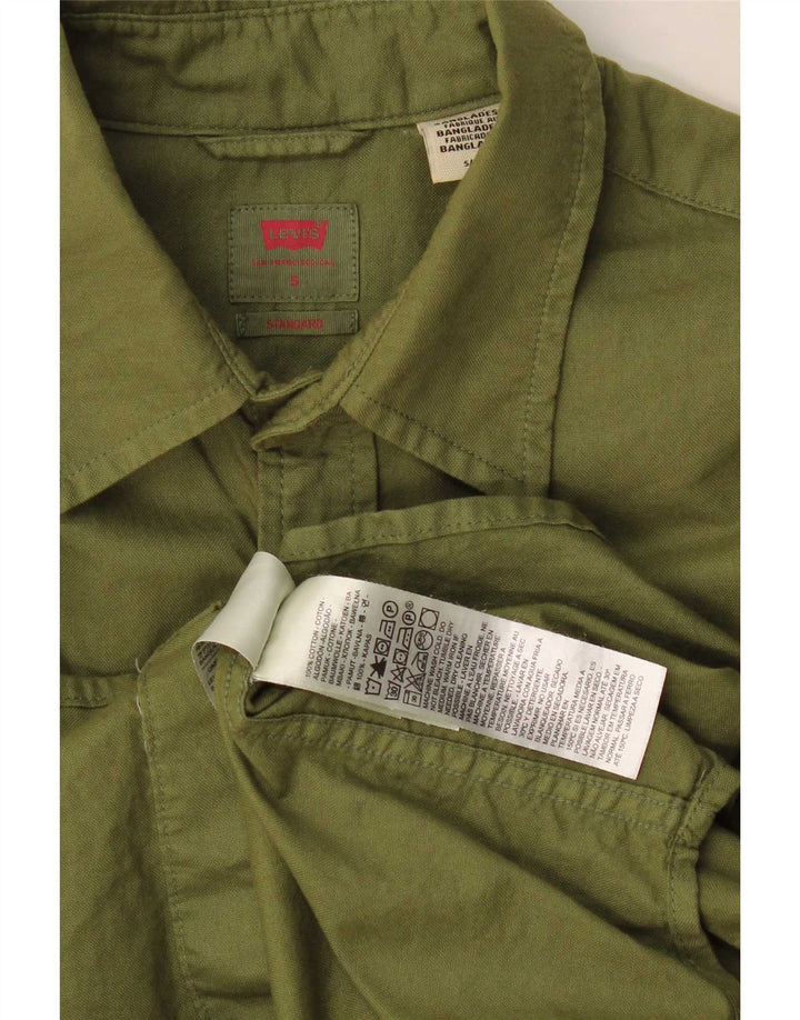 Koszula męska Levi's o standardowym kroju, mała, bawełniana w kolorze khaki