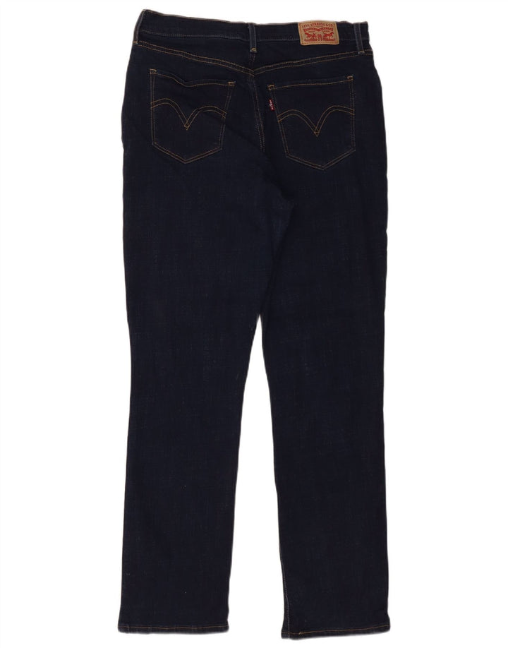 Damskie jeansy Levi's Classics Straight US 10 Large W30 L30 Granatowe