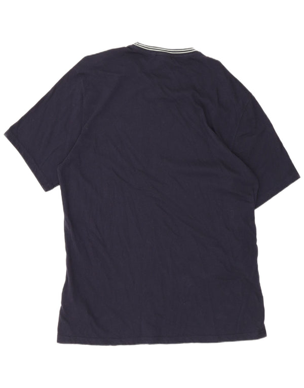 T-shirt męski Barbour Top 2XL, granatowy, bawełniany
