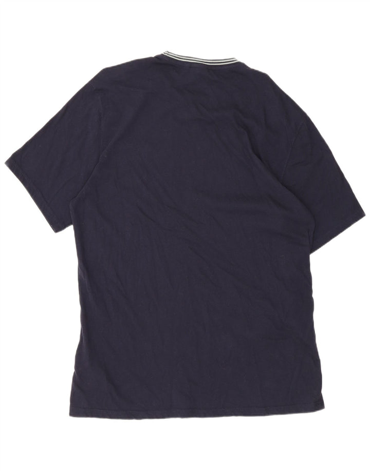 T-shirt męski Barbour Top 2XL, granatowy, bawełniany