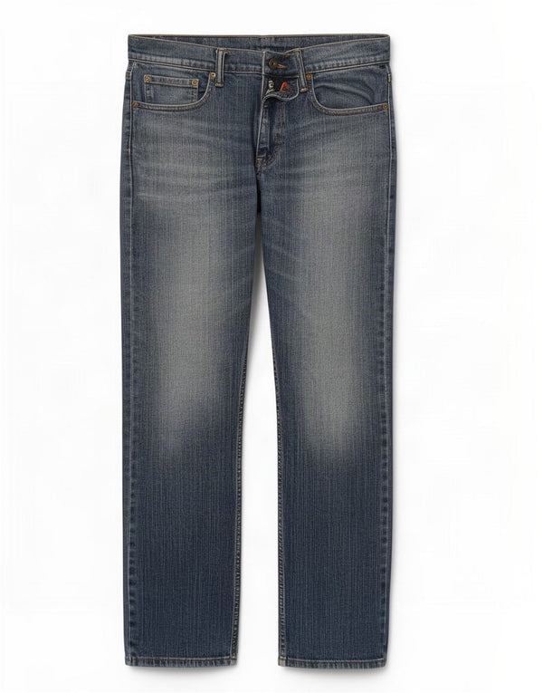 Męskie jeansy Levi's 514 Straight W33 L32 Niebieskie bawełniane