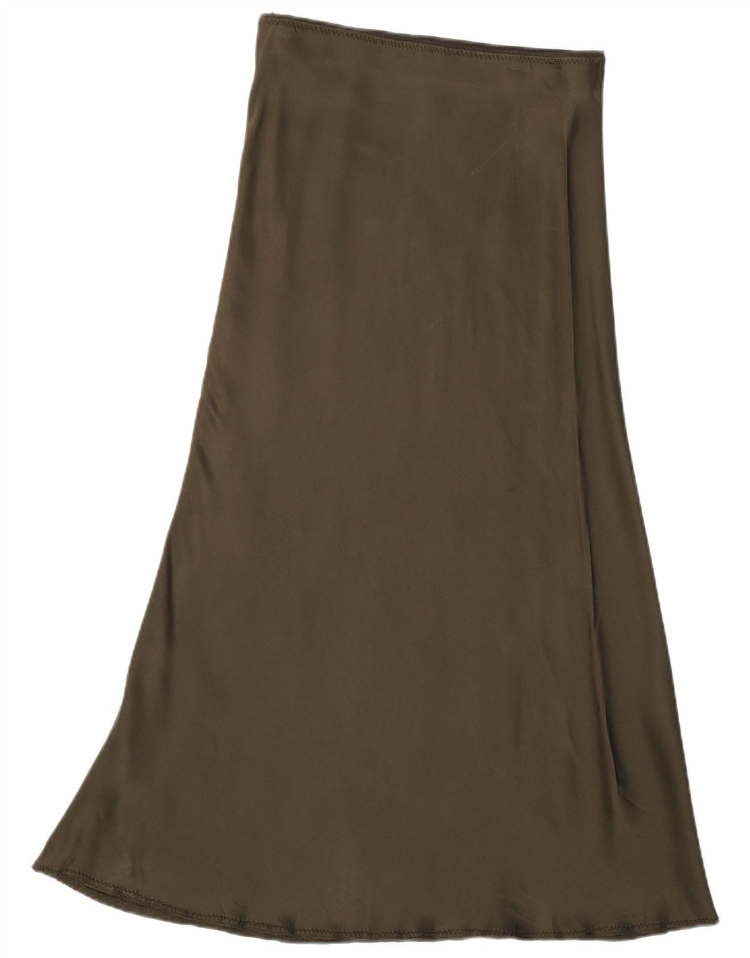 Spódnica maxi z wysokim stanem Zara, średnia W28 khaki