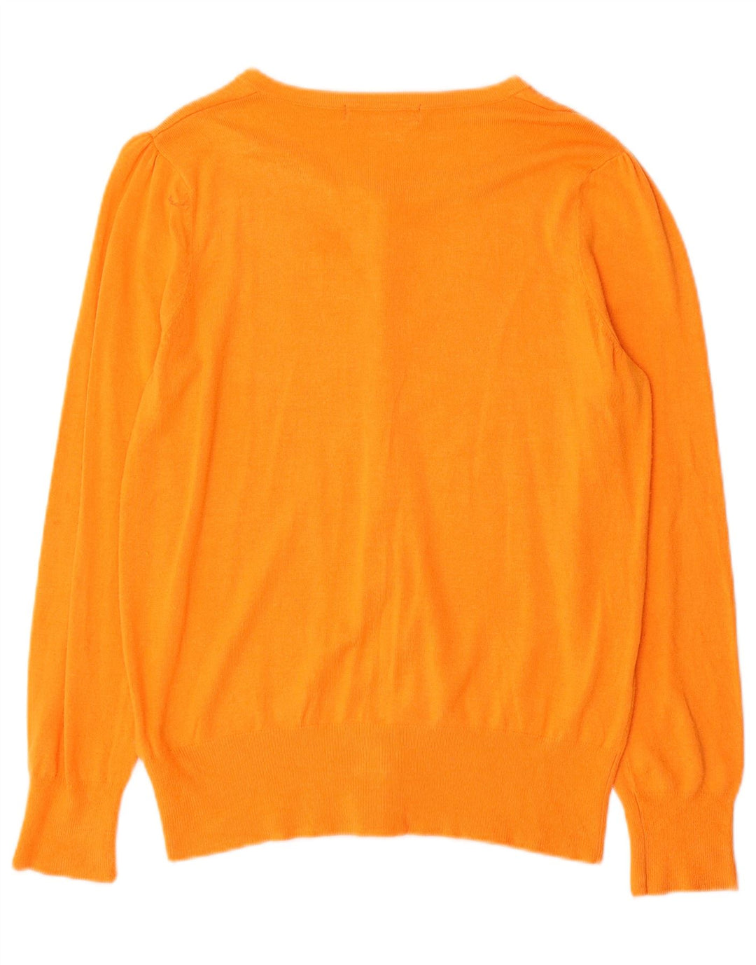 Marks & Spencer Damski sweter rozpinany UK 12 Średnio-pomarańczowa wiskoza