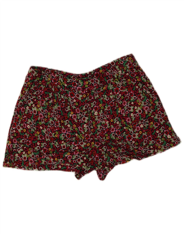 Krótkie spodenki damskie Benetton Medium W30 w wielokolorowe kwiaty