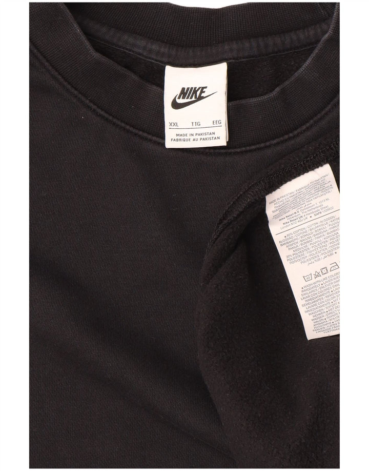 Męski sweter dresowy Nike 2XL, czarny, bawełniany