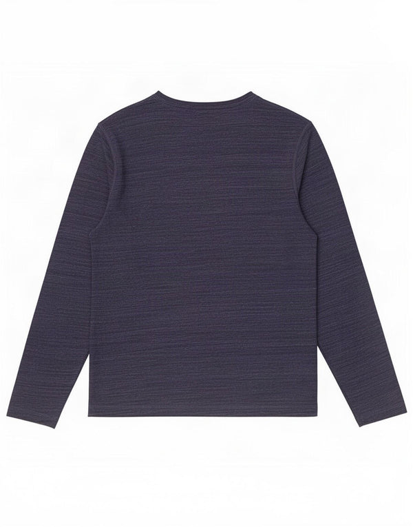 Męska koszulka Tommy Hilfiger z długim rękawem XL, granatowa, z plamkami, bawełniana