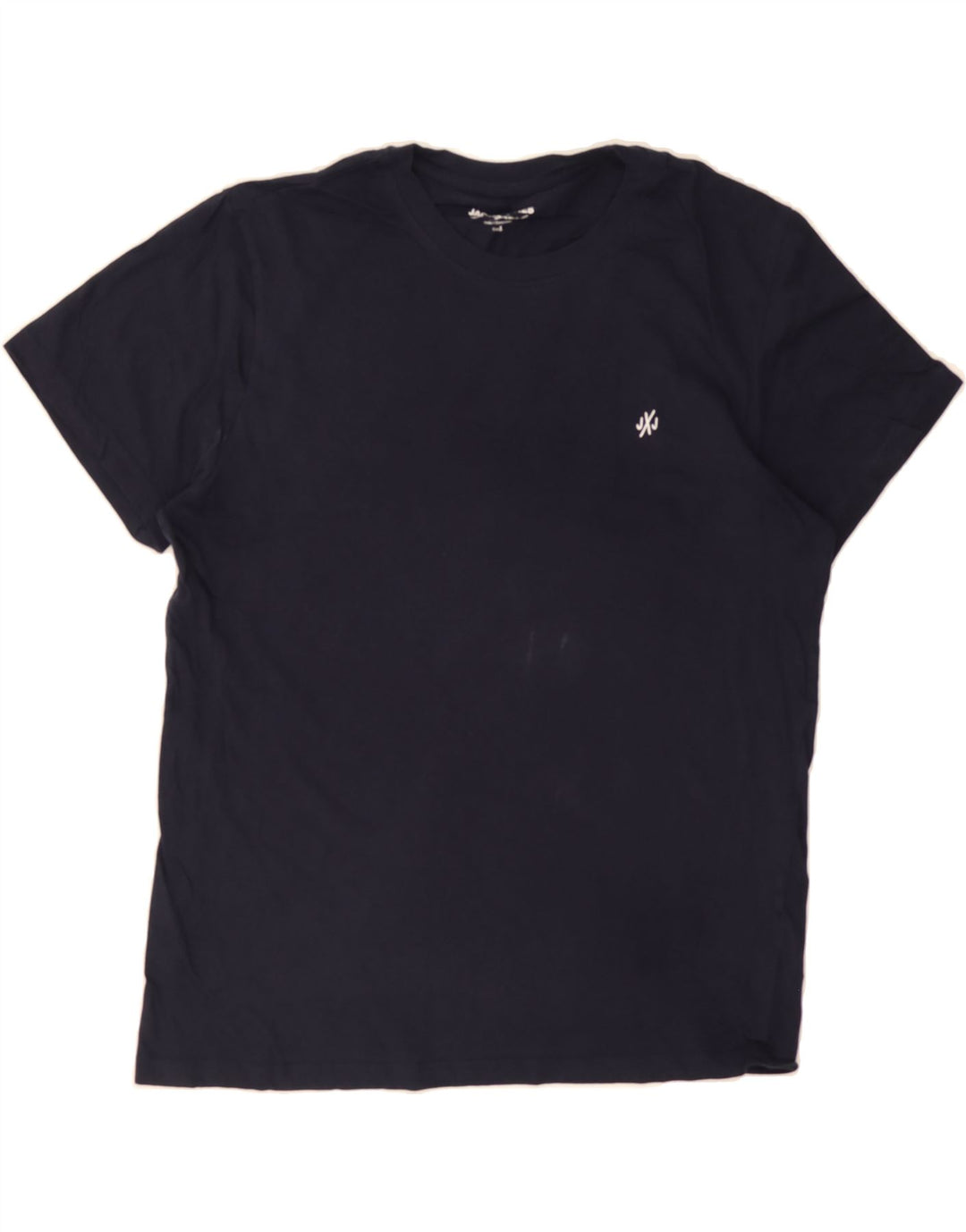 JACK & JONES Mens T-Shirt Top Large Navy Blue Cotton Vintage Jack & Jones and Second-Hand Jack & Jones from Messina Hembry 