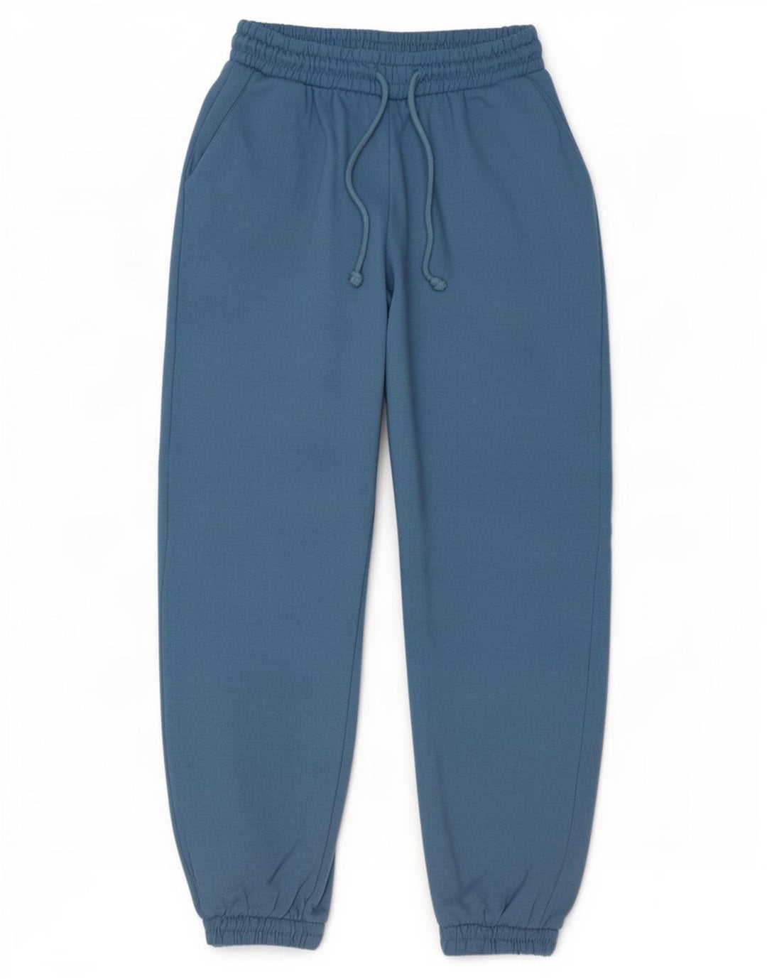 Damskie spodnie dresowe Zara Joggers UK 12 Średni niebieski poliester
