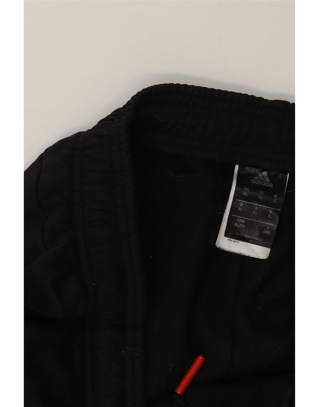 Męskie spodnie dresowe Adidas XL, czarne, poliestrowe