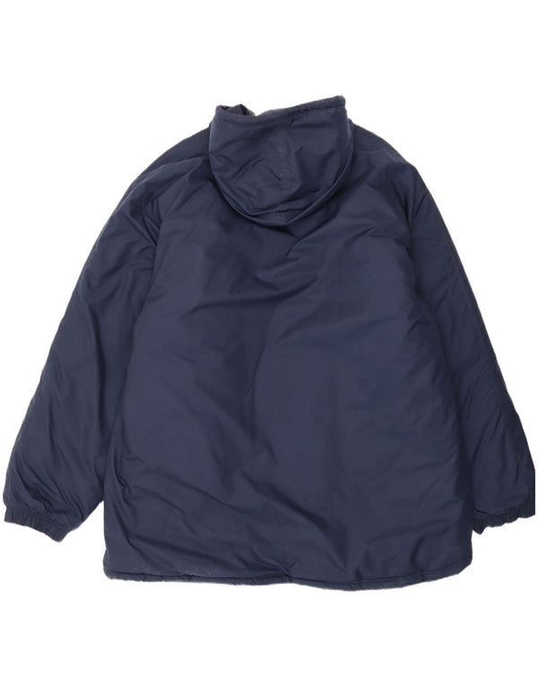 Męska ocieplana kurtka z kapturem Nike UK 44 2XL Granatowy nylon