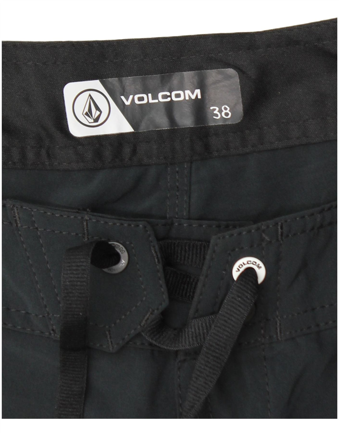 Męskie spodenki kąpielowe Volcom XL, czarny poliester
