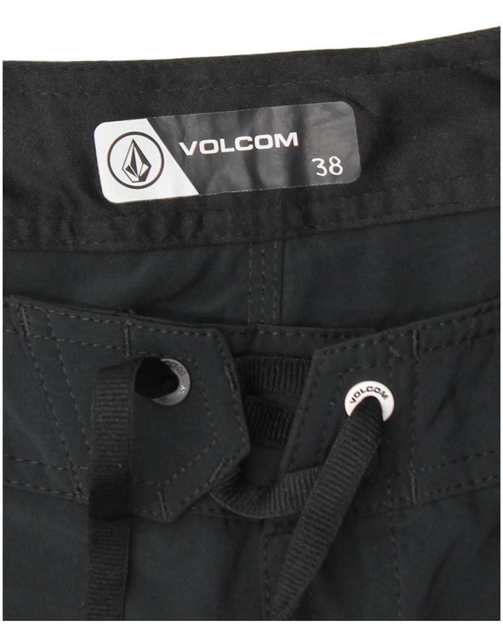 Męskie spodenki kąpielowe Volcom XL, czarny poliester