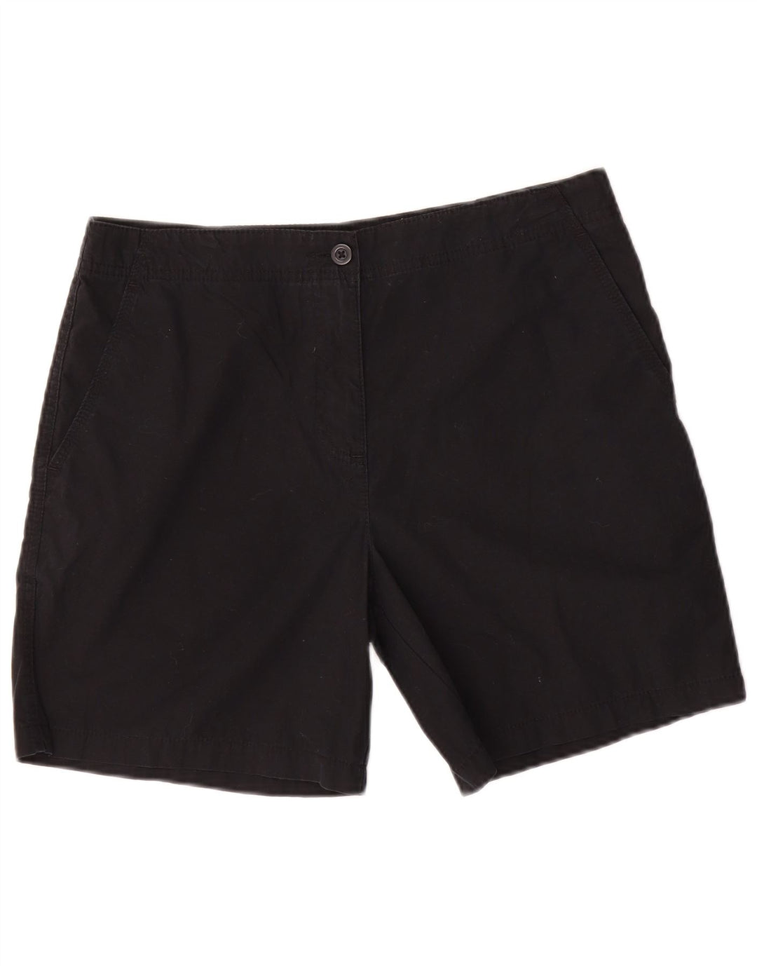 Damskie szorty Marks & Spencer UK 12 Medium W30, czarne, bawełniane