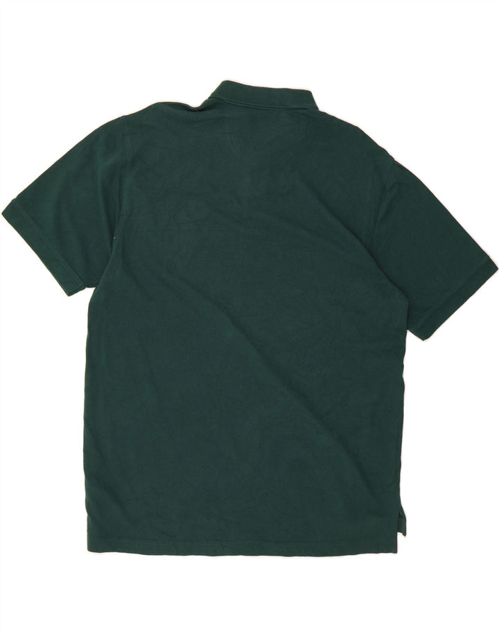 IZOD Mens Polo Shirt XL Green Cotton Vintage Izod and Second-Hand Izod from Messina Hembry 