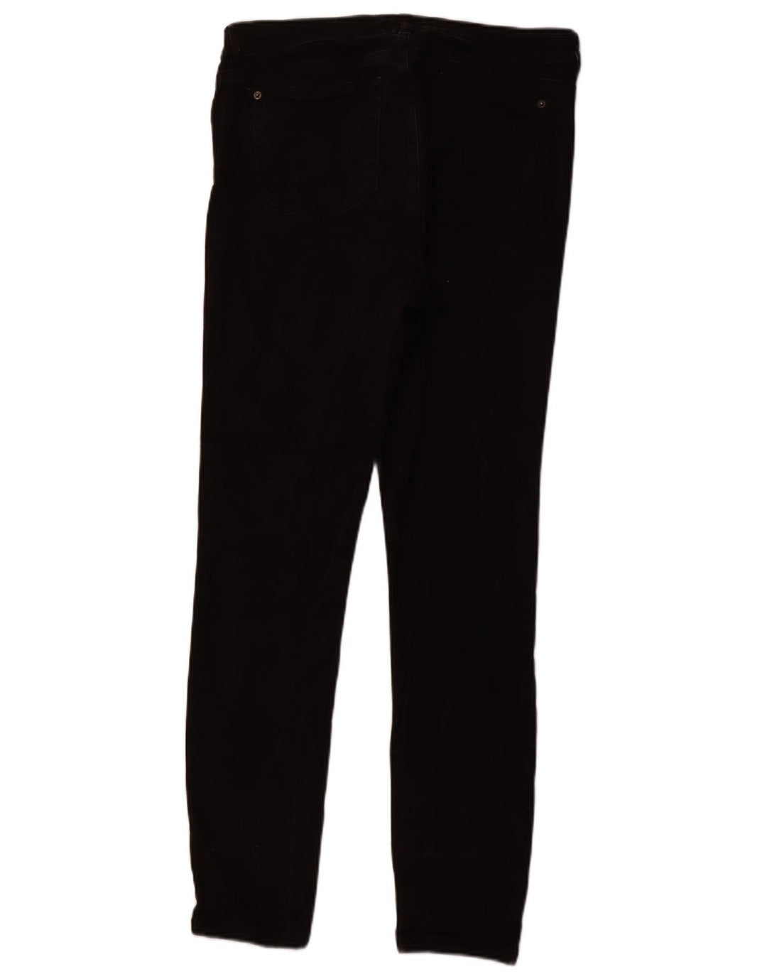 Damskie jeansy skinny z wysokim stanem WHITE STUFF UK 14, duże W32 L29, czarne