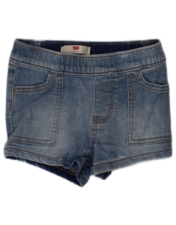Spodenki dżinsowe Levi's Baby Girls 18-24 miesięcy W20 Niebieska bawełna