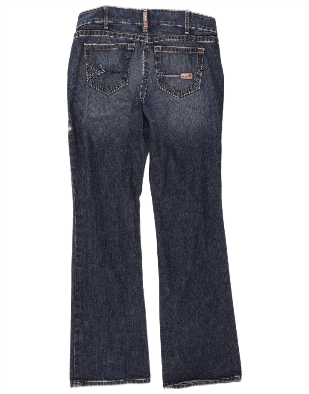 Męskie dżinsy Bootcut Ariat Mid Rise W29 L33 Niebieskie bawełniane