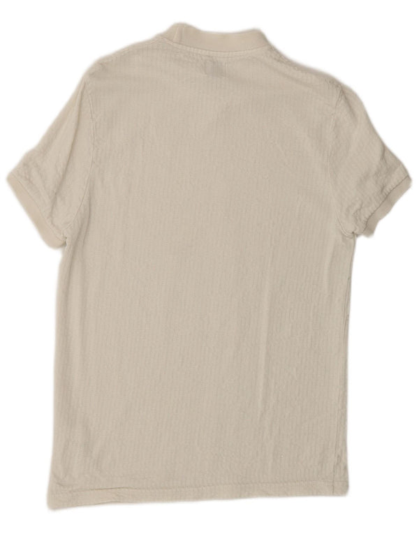 Męski T-shirt Zara, mały, biały Lyocell