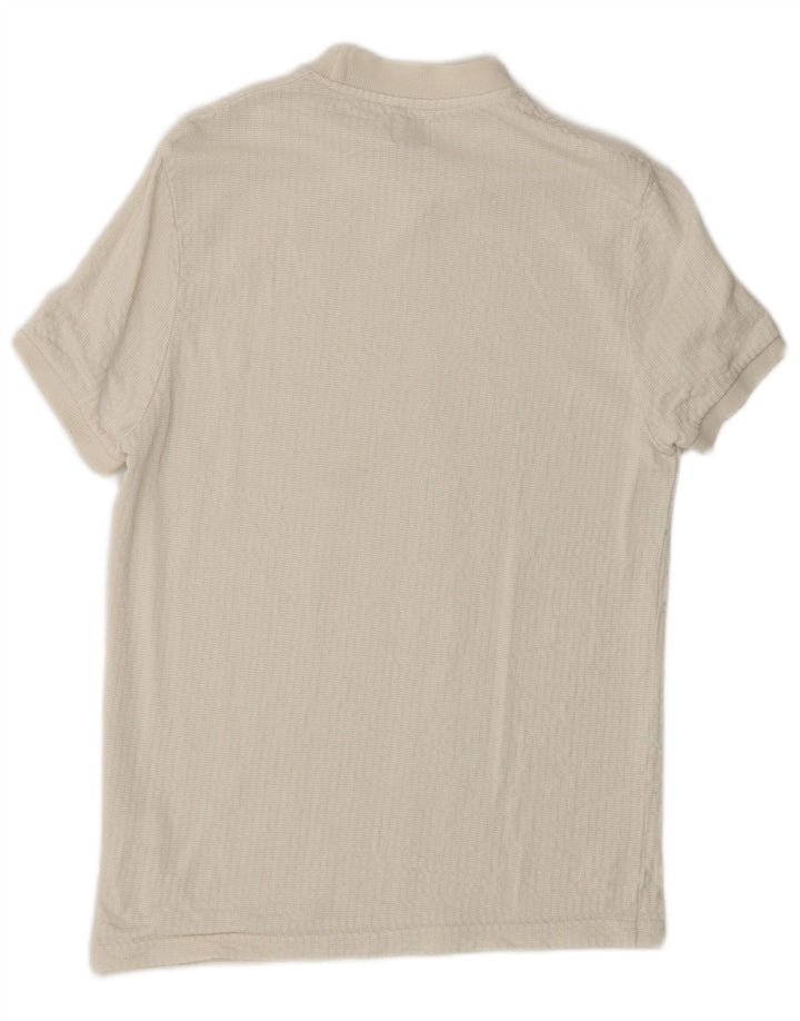 Męski T-shirt Zara, mały, biały Lyocell