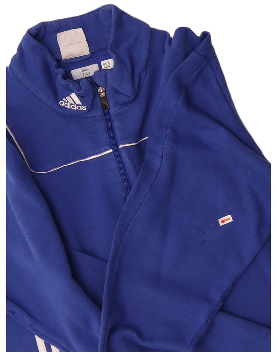 Męska bluza ADIDAS z zamkiem błyskawicznym, UK 48/50 XL, niebieska