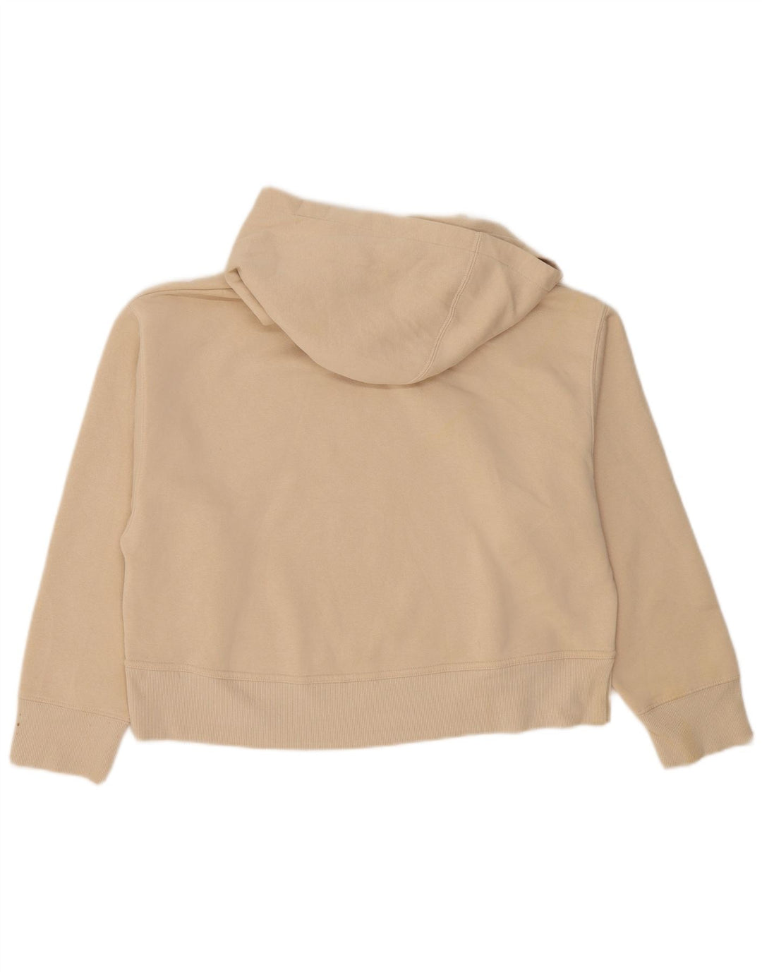 Damski sweter oversize z kapturem Zara UK 16, duży, beżowy
