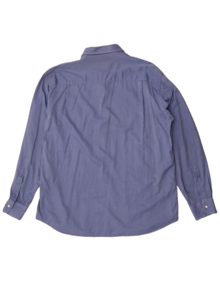 Koszula męska Sea & Sky, rozmiar 44 XL, niebieska, bawełniana w jodełkę