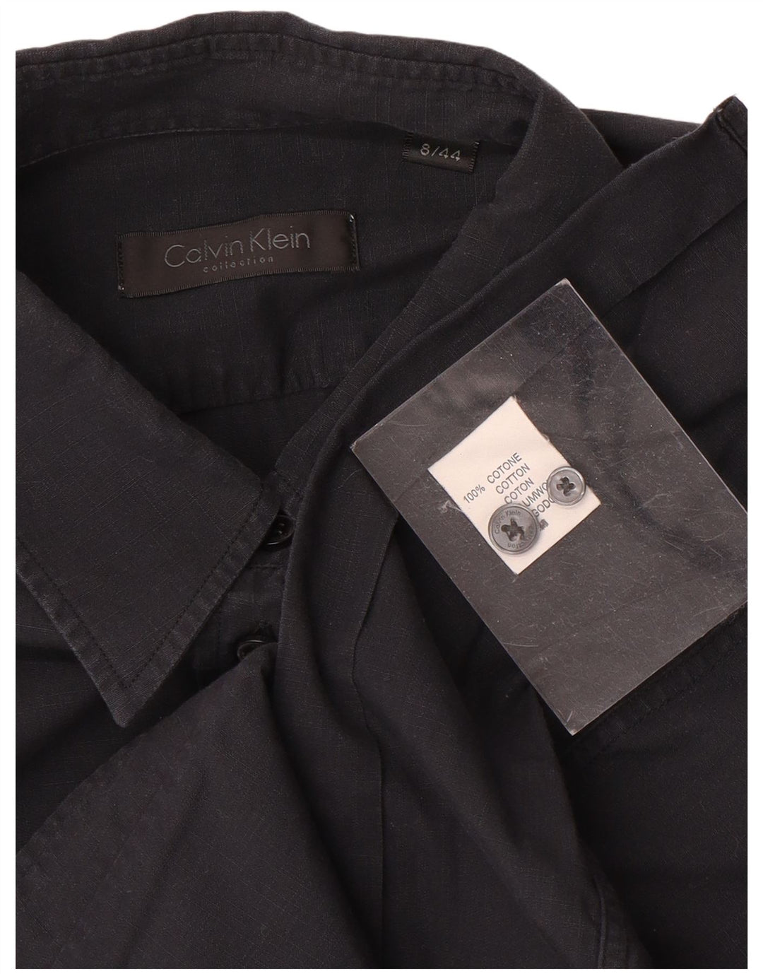 Koszula damska Calvin Klein US 8, średnia, granatowa, bawełniana